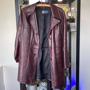 Vintage leather jacket